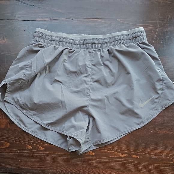 Nike Women's Gray Running Shorts - Picture 1 of 4